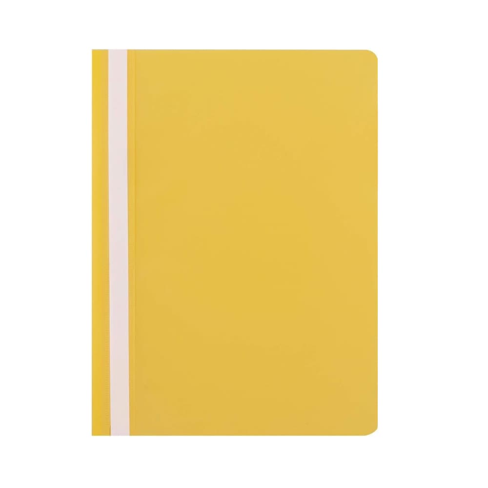 Classificador Capa Transparente Amarelo 1un