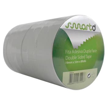 Fita Adesiva Dupla Face 19mmx33m Transparente