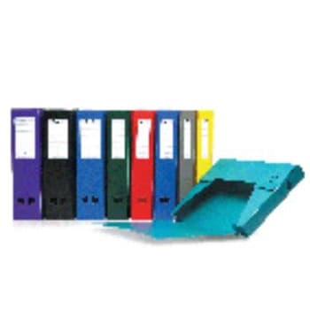 Caixa Arquivo Plástico 330x245 L80 Desmontável Sortido