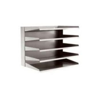 Conjunto 8 Tabuleiros Metálicos Preto