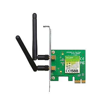 Placa Rede PCIe Wireless TP-LINK TL-WN881ND 300Mbps