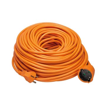 Cabo Extensão Elétrica 40m Laranja