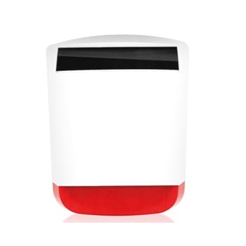 Sirene Exterior Alimentada por Energia Solar