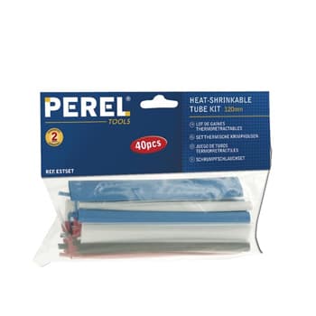 Kit Manga Termoretráctil Multicolorida 12cm 30un