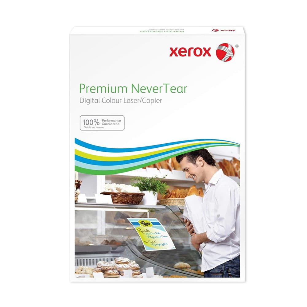 Vinil Adesivo 210x297mm Xerox NeverTear Transparente 50Fls