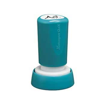 Carimbo Redondo 20mm Preto Xstamper Quix Q34B 1un