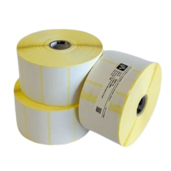 Etiquetas 102x76 D25mm 2000D Térmicas ZEBRA 12 Rolos
