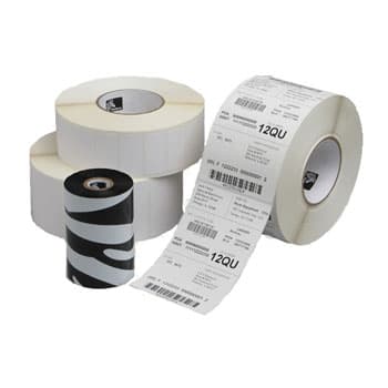 Etiquetas 051x25 D25mm 2000D Térmicas Premium ZEBRA 12 Rolos